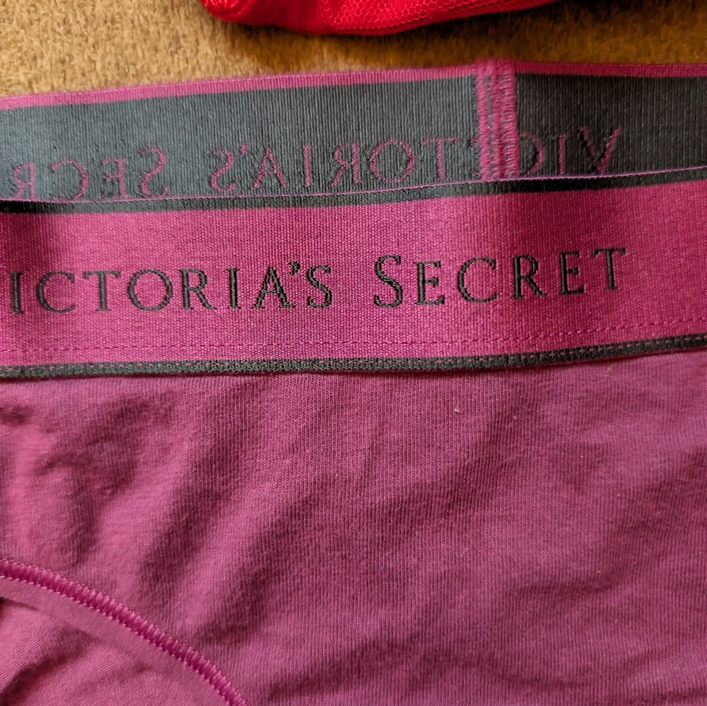 Victoria's Secret Red and Purple Panty Set Bundle - Picture 16 of 16